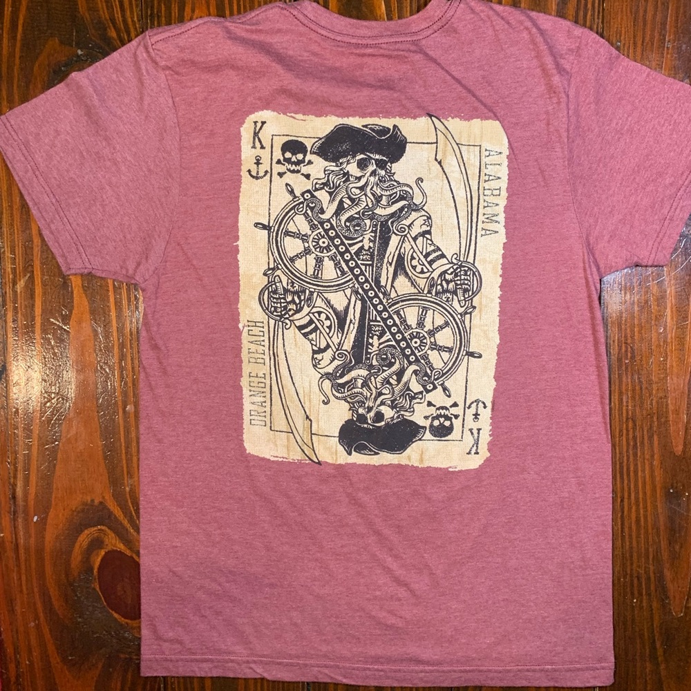 Authentic Orange Beach pirate king t-shirt #poshtees